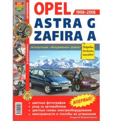 Автомобили Opel Astra G, Zafira A (1998-2006). Эксплуатация, обслуживание, ремонт
