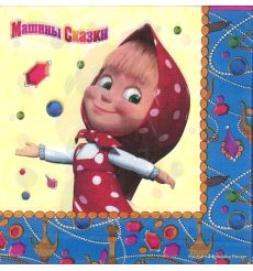 Салфетки "Машины сказки", 33x33 см, 20 штук