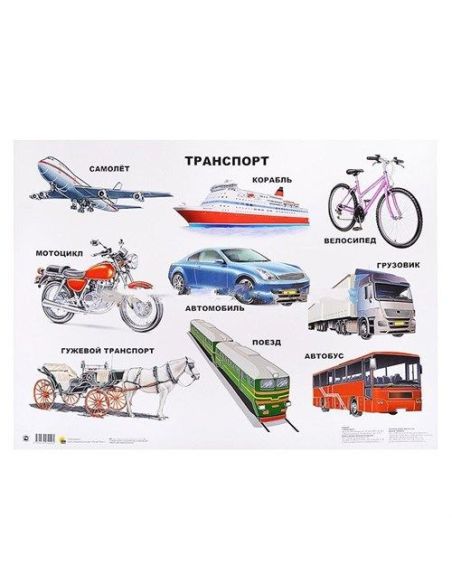 Плакат. Транспорт