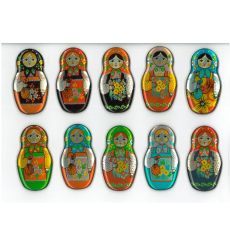 Магнит Матрешка виниловый 2