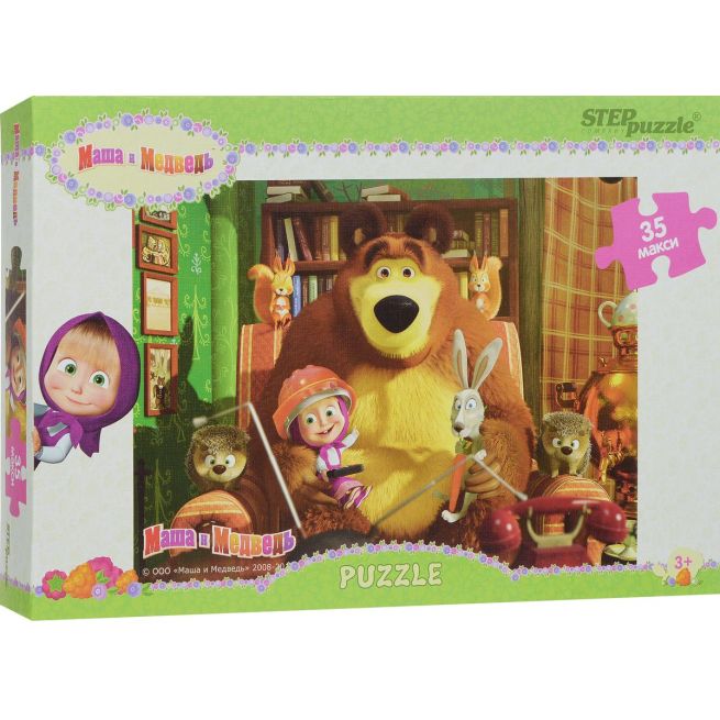 Puzzle - 35 maxi "Маша и Медведь"