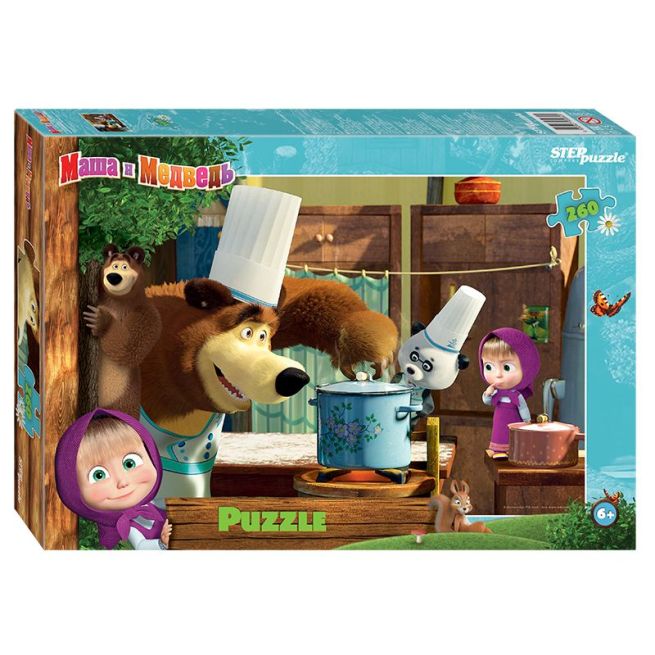 Puzzle - 260 "Маша и Медведь - 2"