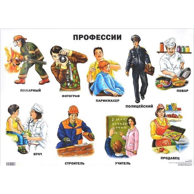 Плакат. Профессии