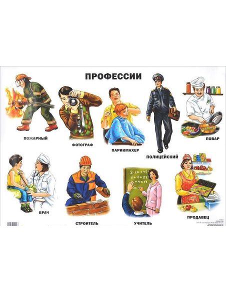 Плакат. Профессии
