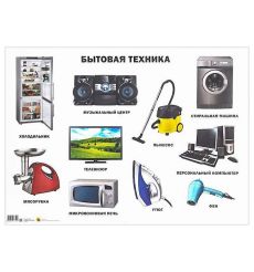 Плакат. Бытовая техника
