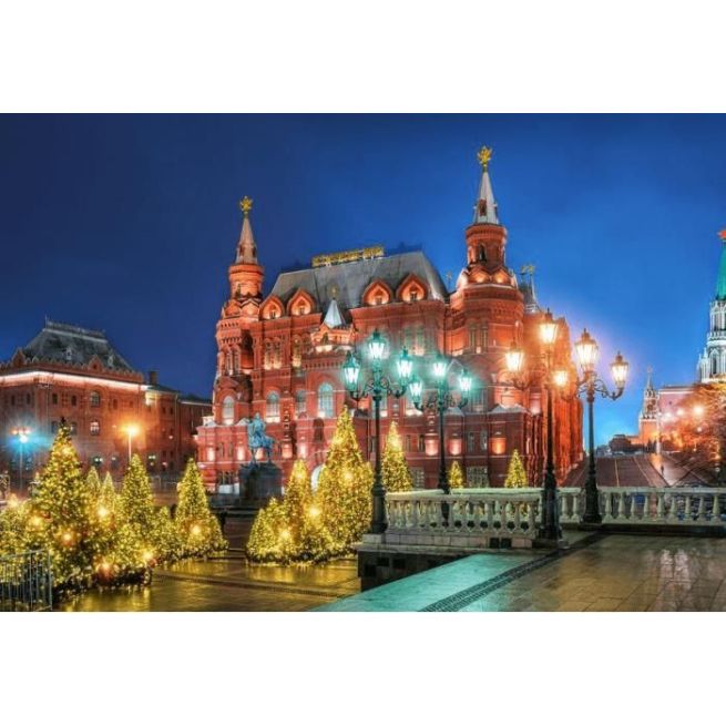 Пазл "Исторический музей, Москва", 1000 элементов