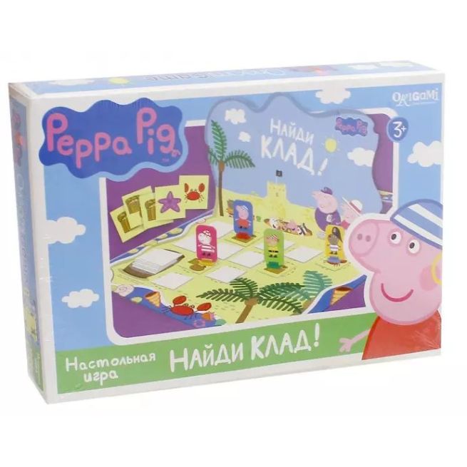 Peppa Pig. Настольная игра "Найди клад!"