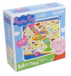Peppa Pig. Настольная игра + пазл "Мостики"