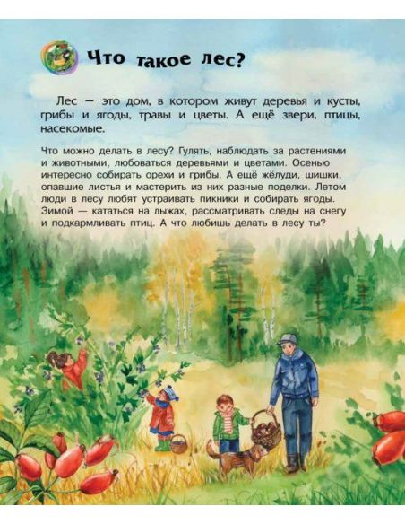 Энциклопедия дошкольника. Лес
