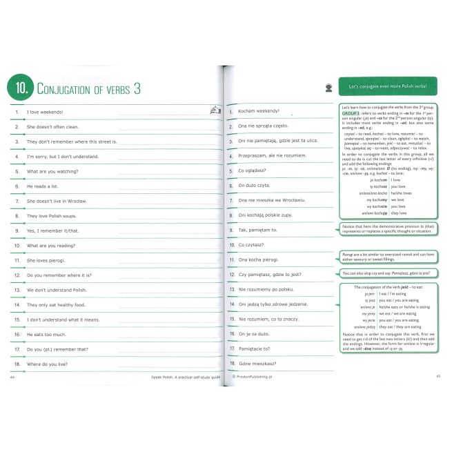 Speak Polish. A practical self-study guide. Part 1 levels A1/A2
