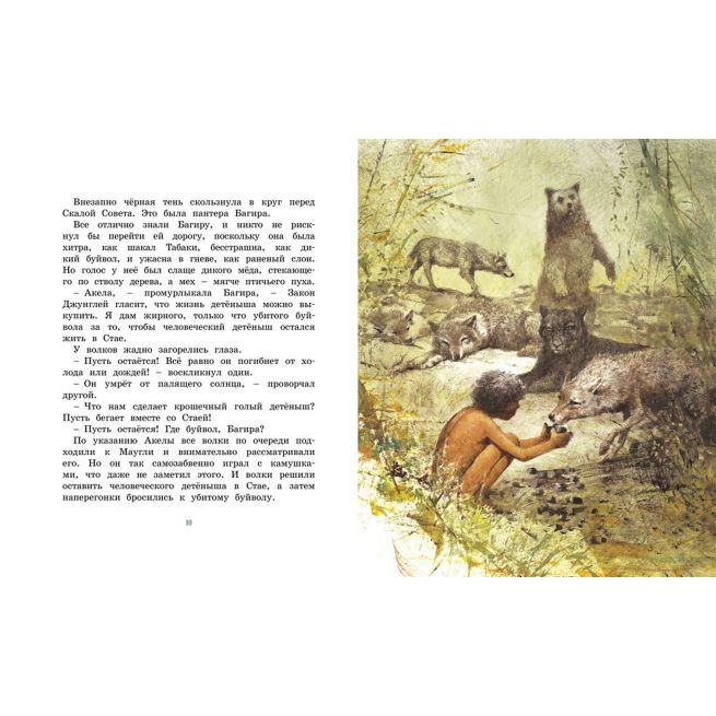 История Маугли. Редьярд Киплинг