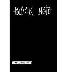 Креативный блокнот с черными страницами. Black Note