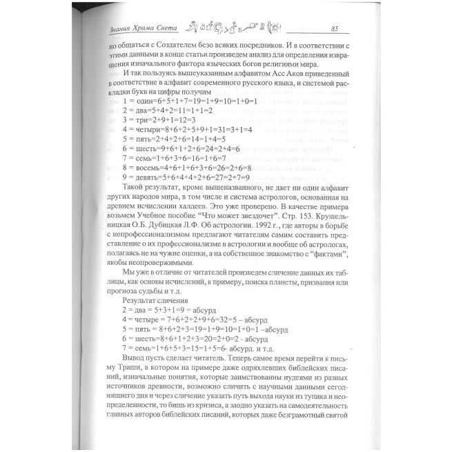 Знания храма света