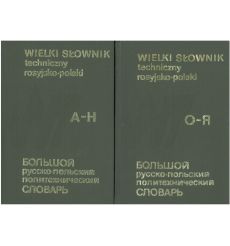 Wielki słownik techniczny rosyjsko polski (komplet) 2